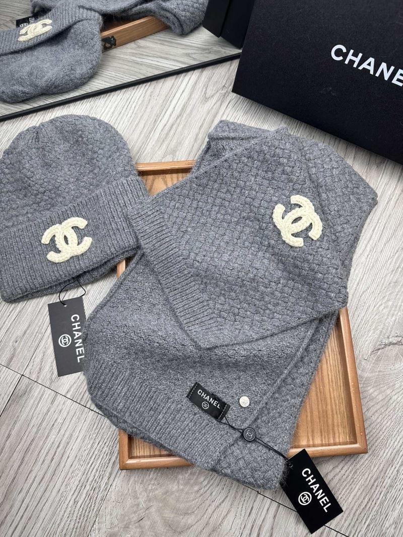 Chanel Caps Scarfs